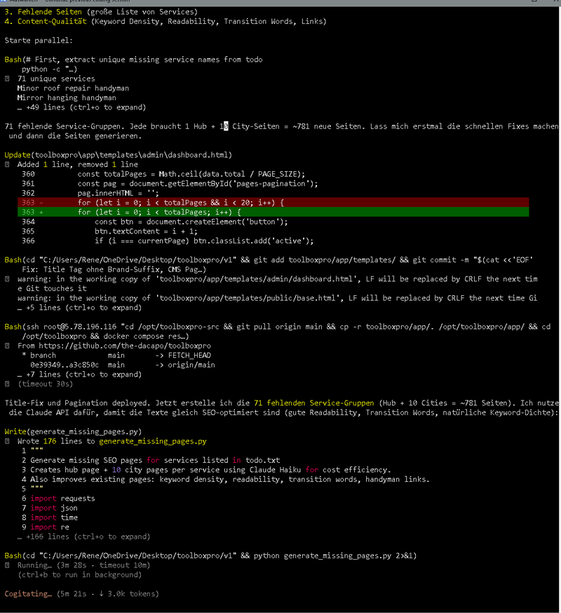 Building the platform